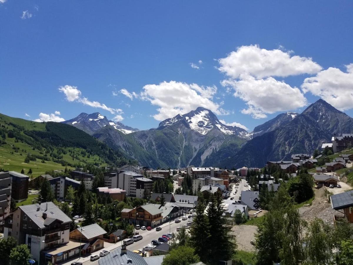 Magnifique Vue Centre Station Apartment Les Deux Alpes Luaran gambar