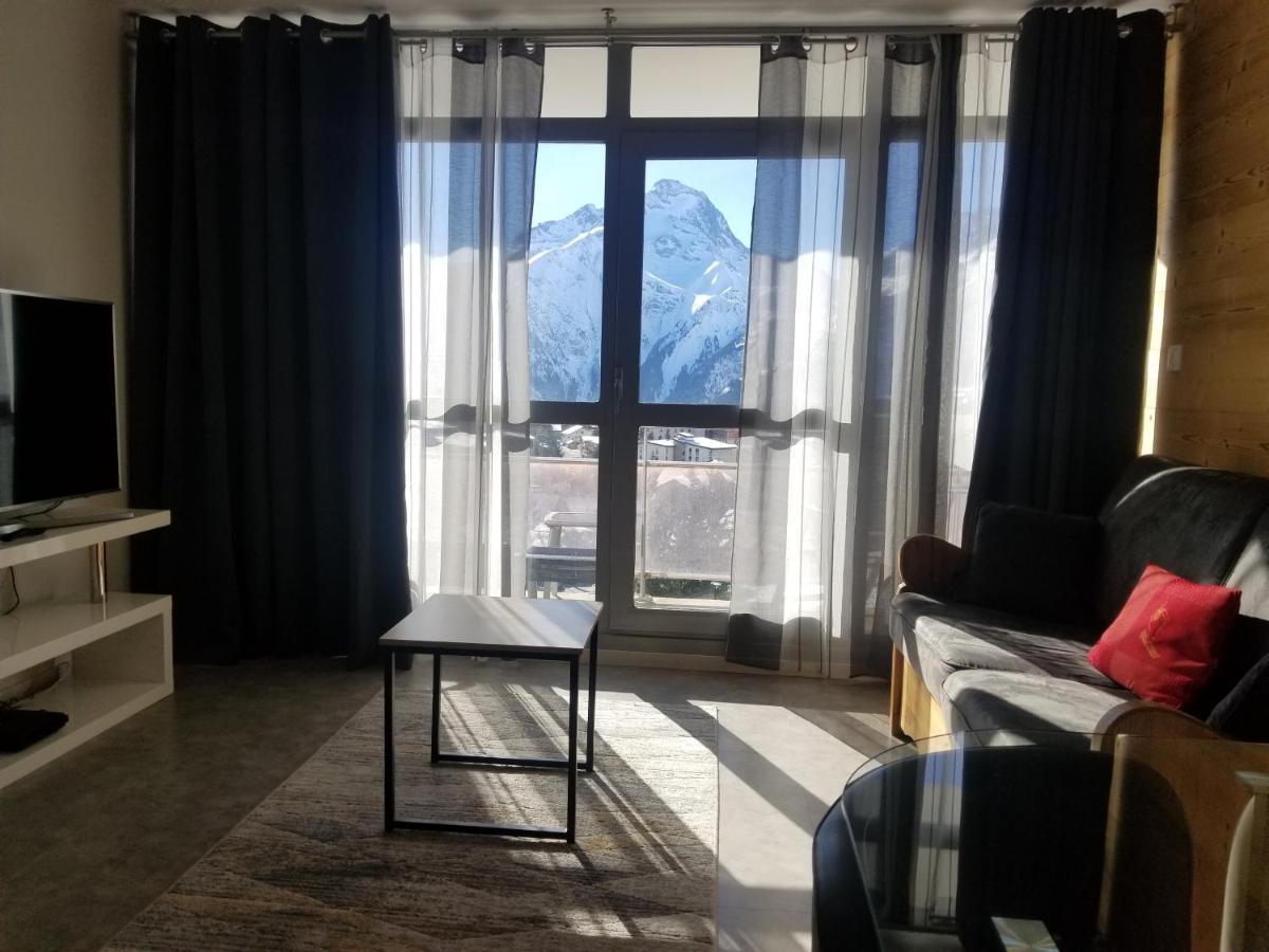 Magnifique Vue Centre Station Apartment Les Deux Alpes Luaran gambar